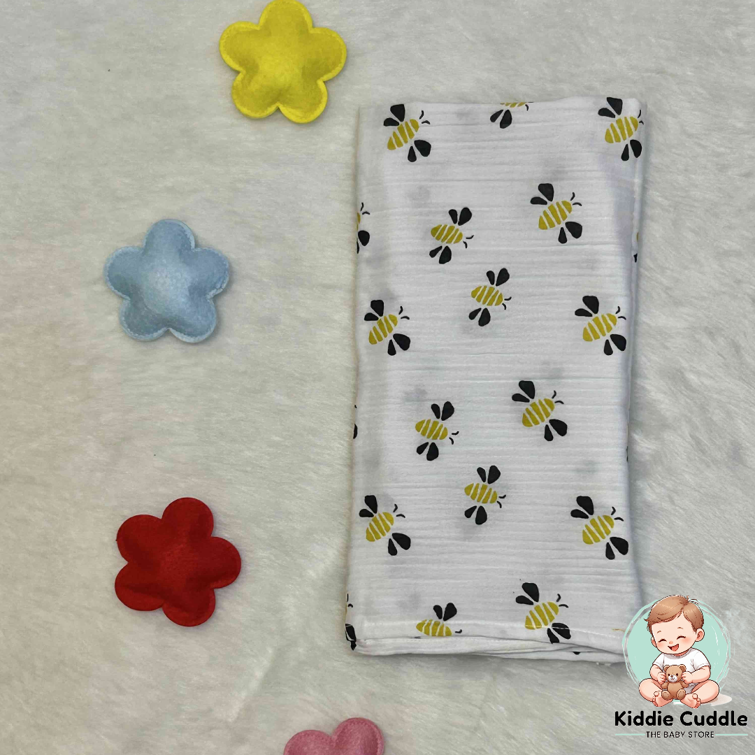 Crinkled Muslin Towels