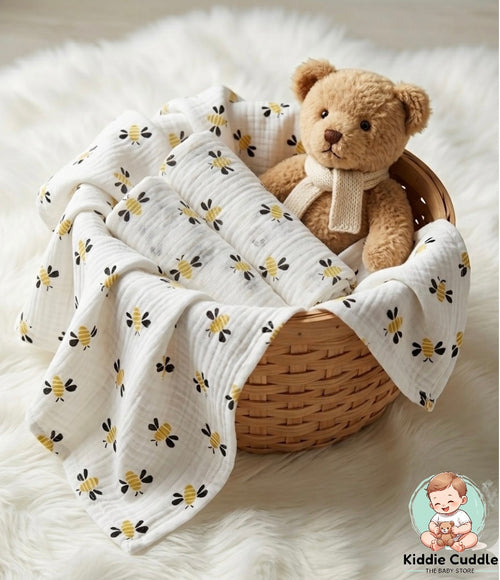 Crinkled Muslin Towels