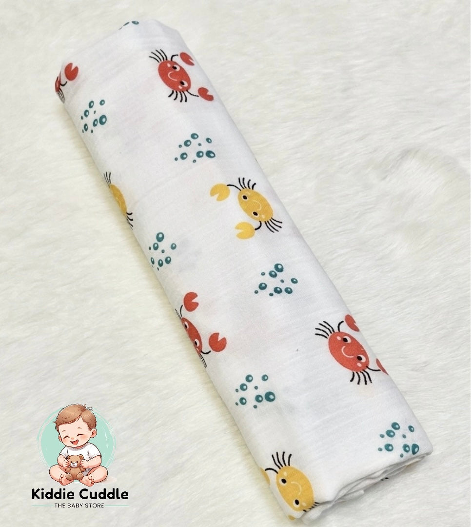 Crinkled Muslin Towels (pack of 2)