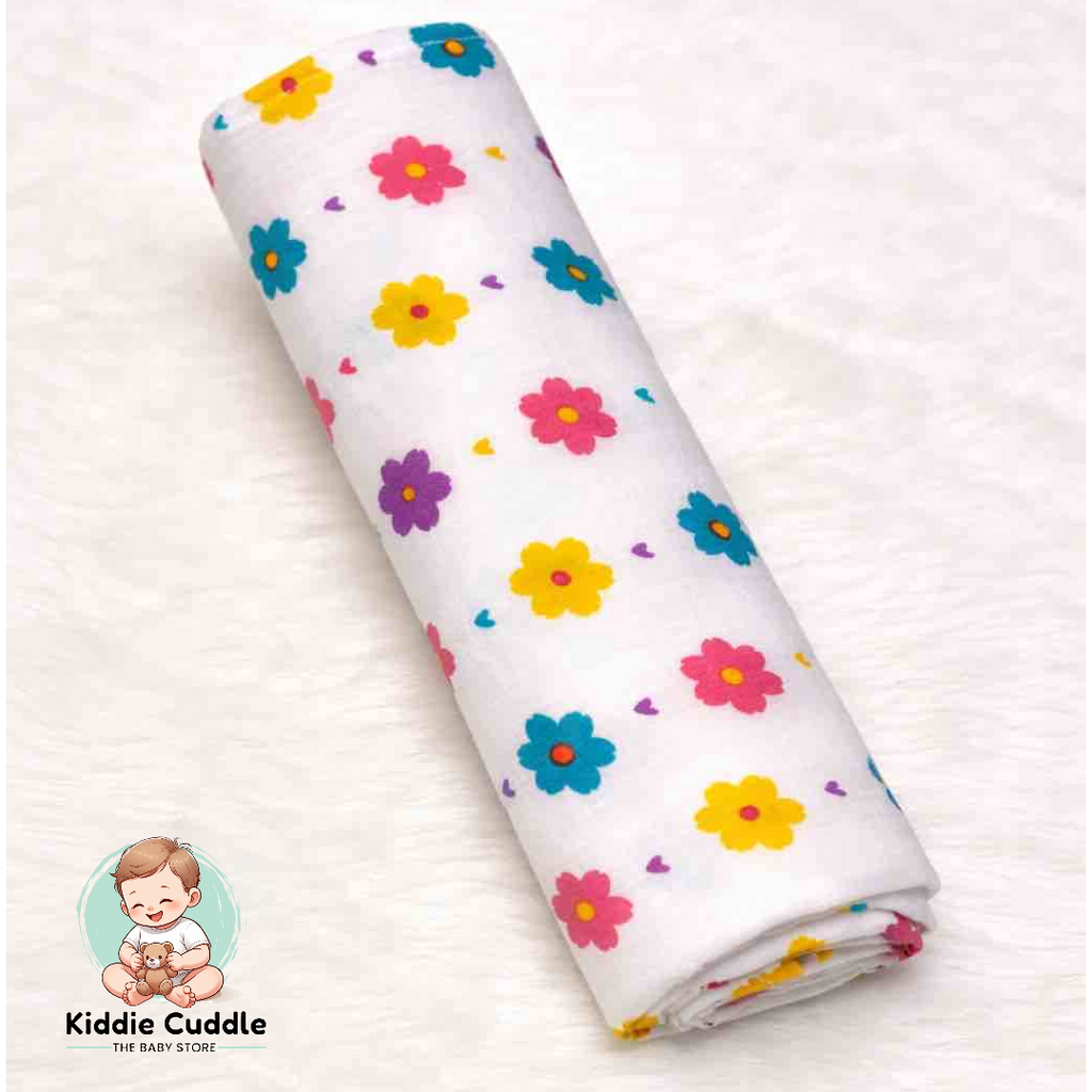 Crinkled Muslin Towels (pack of 2)