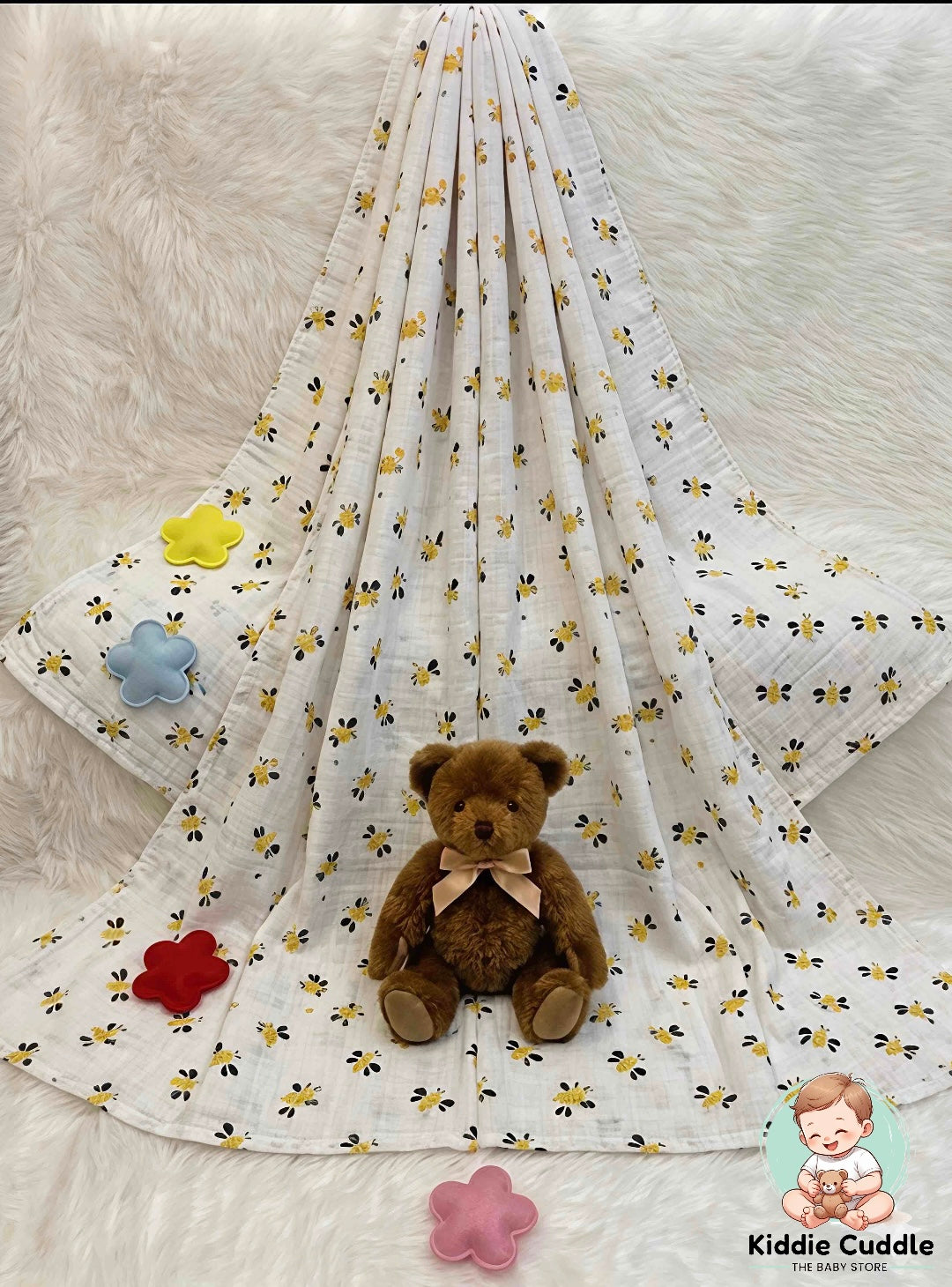 Crinkled Muslin Towels