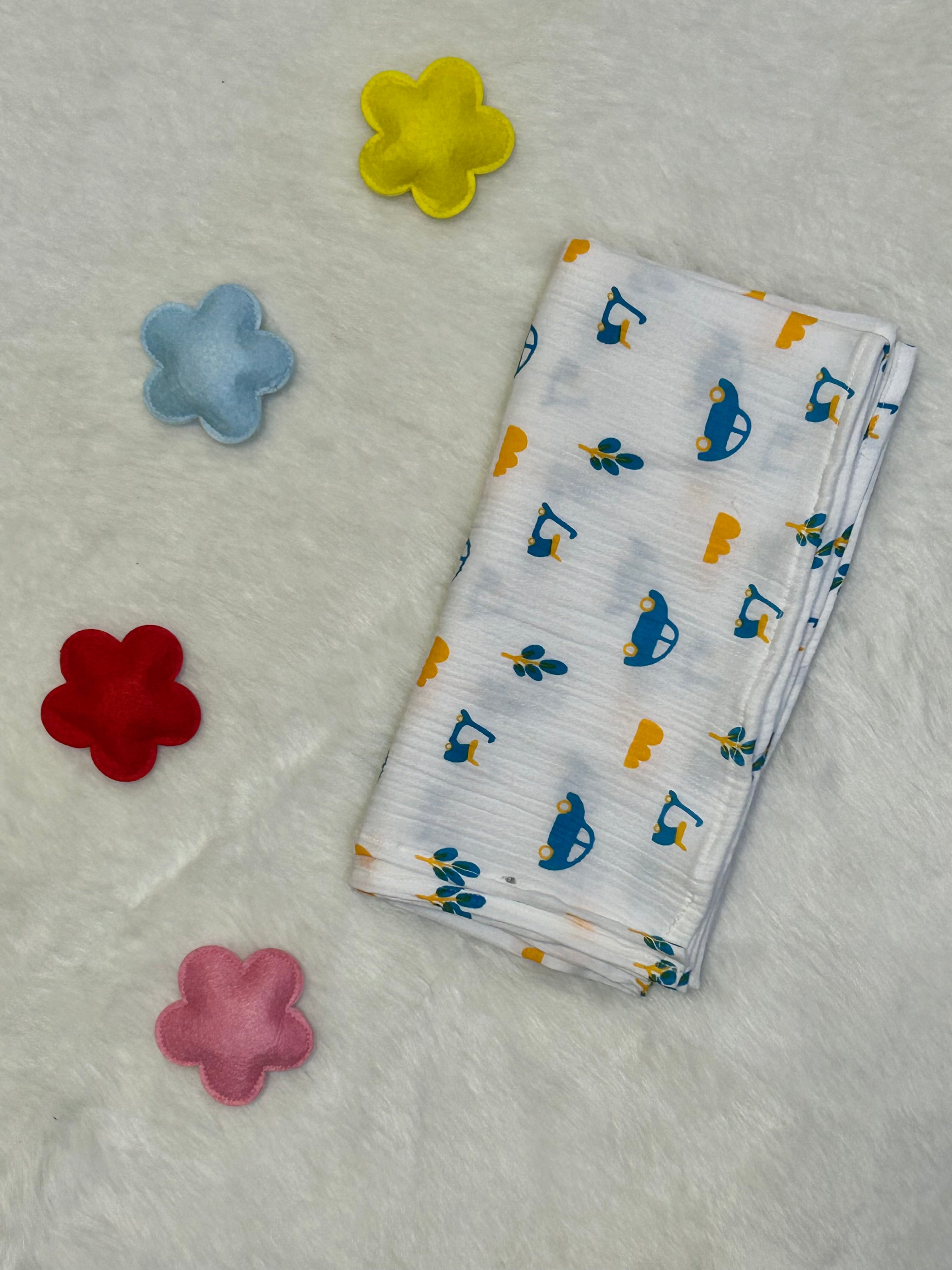 Crinkled Muslin Towels