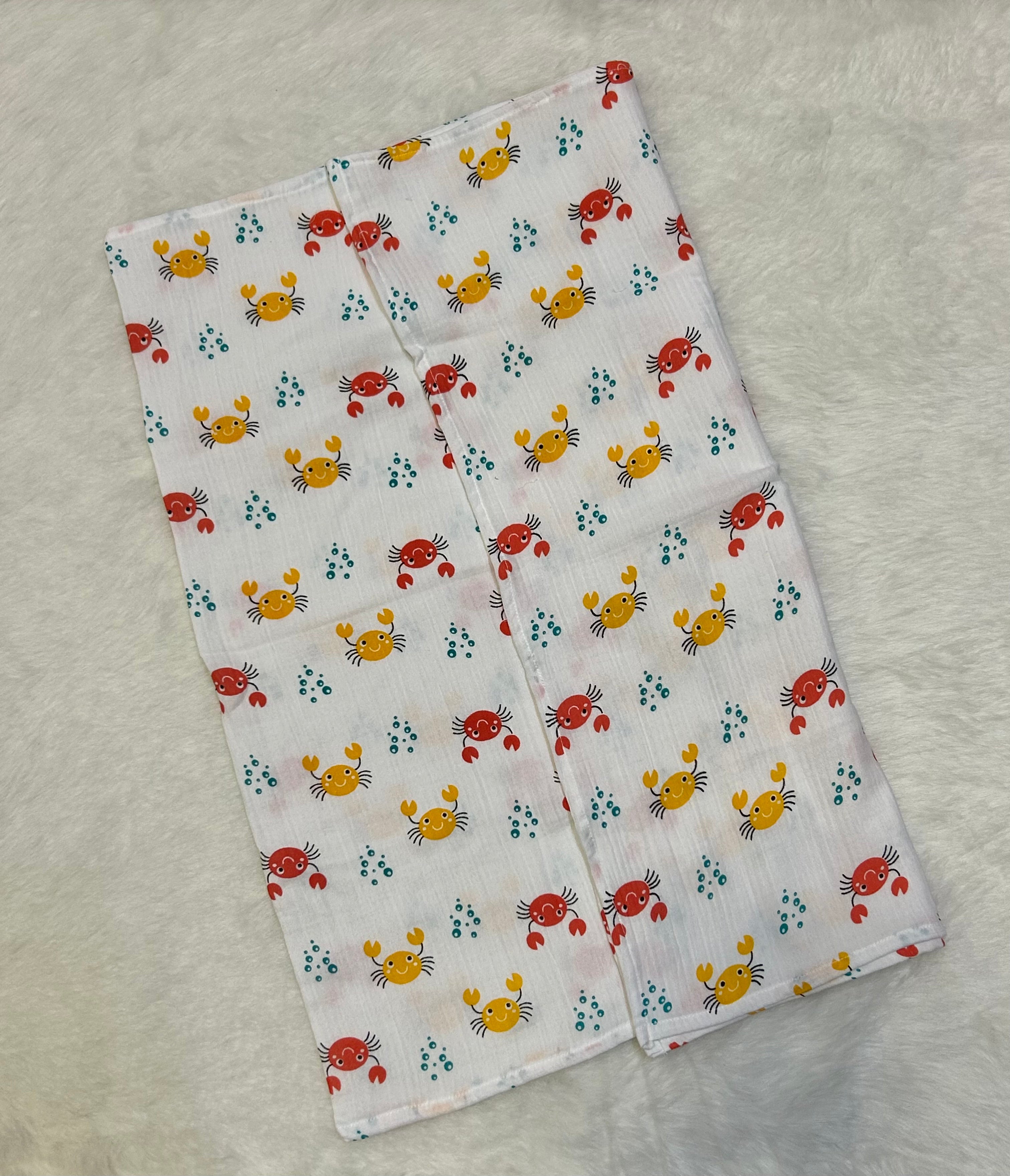 Crinkled Muslin Towels